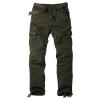 JEsilunmaMY Men's Outdoor Camo Cargo Pants Multi-Pocket Casual Straight Leg Trousers Mountain Camping Hiking Military Pants (ArmyGreen1,40) view 1