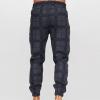 Men's Plaid Printed Sweatpants Elastic Waist Athletic Jogger Pants with Pocket Casual Comfy Stretch Lounge Pants (Dark Grey,Large) view 3