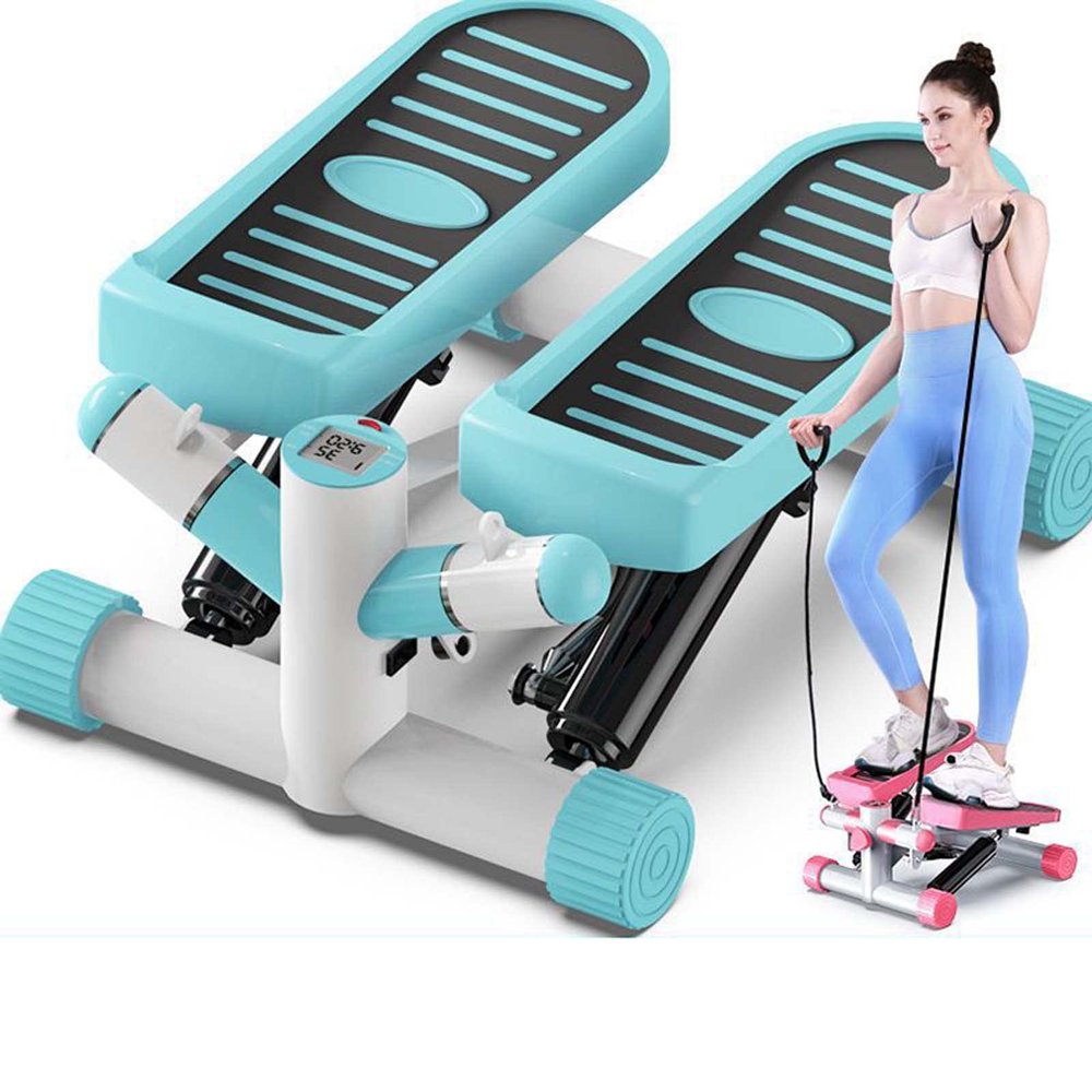 YSUEFIJO Exercise Stepping Machine, Mini Home Stepper, Endurance Training Home Fitness Equipment, Compact Exercise Equipment, for Home, Desk or Office Workouts (Green)