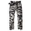 JEsilunmaMY Men's Outdoor Camo Cargo Pants Multi-Pocket Casual Straight Leg Trousers Mountain Camping Hiking Military Pants (White,31) view 1