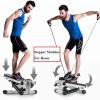 YSUEFIJO Mini Exercise Stepper, Stepper Exercise for Home, Endurance Training Home Fitness Equipment, Premium Portable Climber Stair Stepper, for Home, Desk or Office Workouts (White) view 2