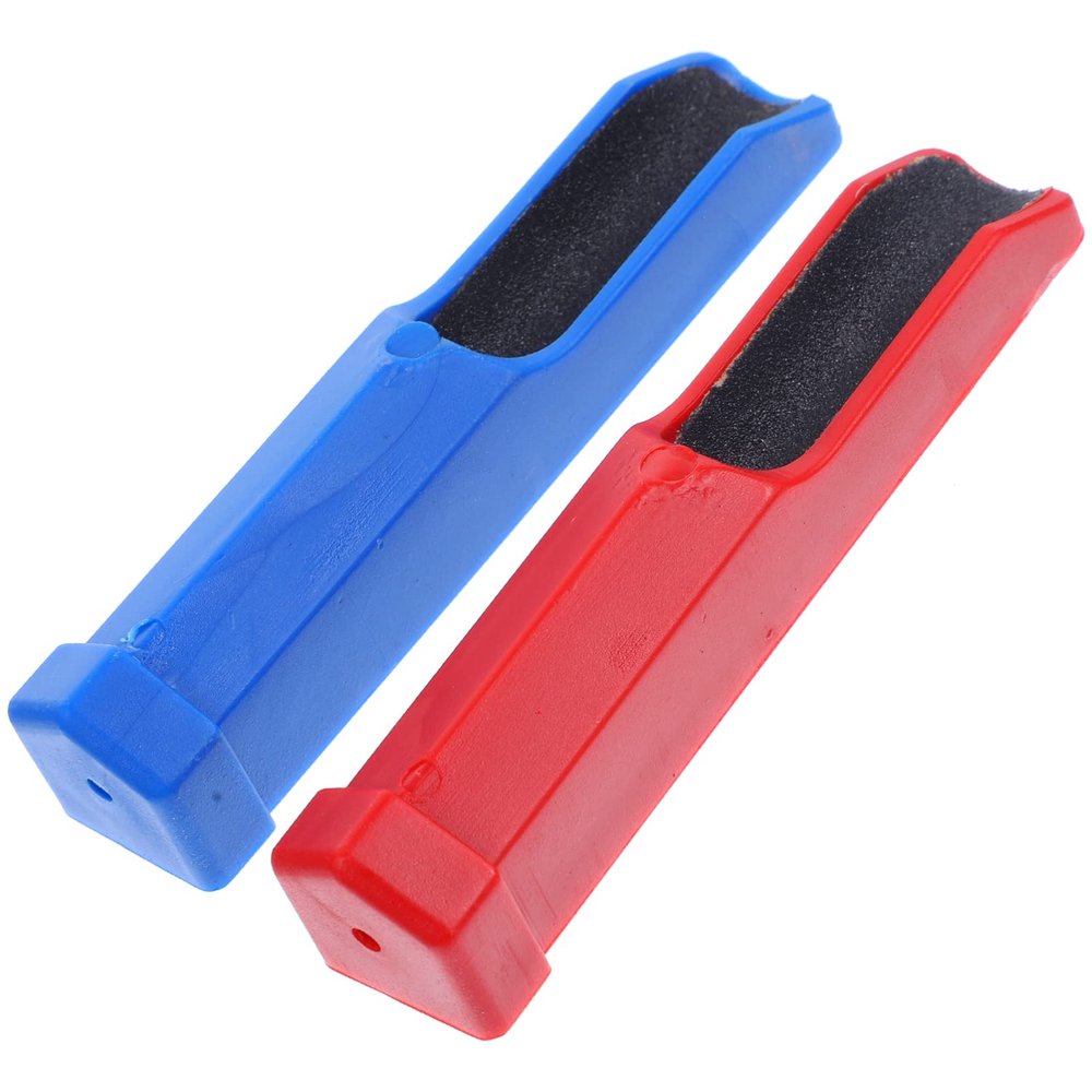 BESPORTBLE 2pcs Billiards Pool Tip Tool Plastic Tip Shaper Sander for Accessories Pool Chalk Repairing Trimmer Billiard File