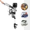 5HP Electric Outboard Motor 48V 1000W Brushless Boat Engine Tiller Control Heavy Duty Outboard Trolling Motor Fishing Boat Engine for Kayak Fishing Boat Canoe Trolling Propeller view 2