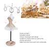 Earrings Necklace Storage Polyresin Doll Holder with Rotatable Bracket, Jewelry Display Stand, Tower Decoration Dress Necklace Stand, Rings Lunch Box Rack for Girls(Style 3), Necklace Storage HOL view 3