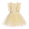 1st Birthday Girl Dress Outfit Daisy Tulle Dress Baby Girl Daisy Boho Party Romper Dress Daisy Flower Baby Girl Dress Yellow Daisy 18-24 Months view 2