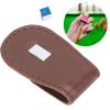 Magnetic Belt Clip Billiards Snooker Accessories, Snooker Billiards Pool Chalk Holder, cues Tip Chalk Billiard Pool, Chalks Carrier Aluminum Iron Box Base with Clip for Snooker Pool, Snooker Chalk Ho view 3