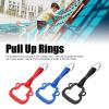 3PCS Pull Up Workout Rings with Adjust Straps, Kids Gymnastic Rings, Full Body Workout Rings Load Bearing 150KG, Gymnastics Rings for Calisthenics, Gymnastics Rings Calisthenics Rings Pull up view 2