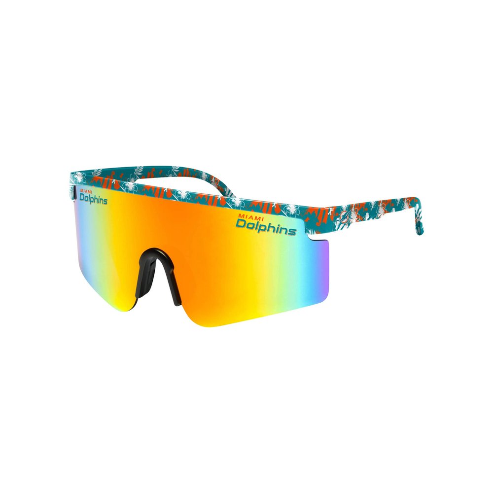 FOCO Miami Dolphins NFL Floral Large Frame Sunglasses