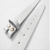 1.5 inch Men's Cowhide Geniune Leather Belt 38mm Classic without Buckle (White, 30 inch (Waist 30)) view 4