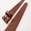 1.5 inch Men's Cowhide Geniune Leather Belt 38mm Classic without Buckle (Brown Cognac, 38 inch (Waist 38)) view 4