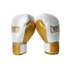 Corbetti CT-006-12 (Pearl White, 12 oz) Muay Thai Boxing Gloves for Men and Women, Featuring Double Stitched Kevlar and Full Grain Leather, Designed for Training, Sparring, pad Work, and Heavy Bag. view 4