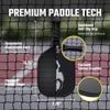 Bison Paddles: Carbon Graphite Pickleball Paddles - Lightweight Pickleball Rackets | Honeycomb Composite Core Improves Pickle Ball Placement and Increases Power | Durable Unibody Construction view 3