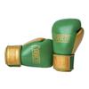 Corbetti CTG-003-10 (Green, 10 oz) Muay Thai Boxing Gloves for Men and Women, Featuring Double Stitched Kevlar and Full Grain Leather, Designed for Training, Sparring, pad Work, and Heavy Bag. view 4