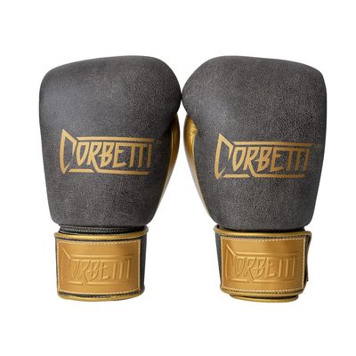 Corbetti CTG-005-10 (Vintage, 10 oz) Muay Thai Boxing Gloves for Men and Women, Featuring Double Stitched Kevlar and Full Grain Leather, Designed for Training, Sparring, pad Work, and Heavy Bag.