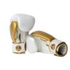 Corbetti CTG-006-10 (Pearl White, 10 oz) Muay Thai Boxing Gloves for Men and Women, Featuring Double Stitched Kevlar and Full Grain Leather, Designed for Training, Sparring, pad Work, and Heavy Bag. view 2
