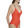 Calvin Klein Womens Lifestyle ONE Piece,Vermillion,Large view 4