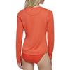 Calvin Klein Womens Lifestyle UPF TOP,Vermillion,Extra Large view 3