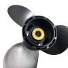 Boatman Boat Aluminum Propeller 9 1/4 x 7 fit Suzuki Outboard Engine DF8A 9.9A 15 20/DT9.9 15 HP,10 Spline Tooth,OEM 58100-89L00-019(9.25x7) view 3