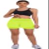 Ksmien Women's 2 in 1 Running Shorts - Lightweight Athletic Workout Gym Yoga Shorts Liner with Phone Pockets view 3
