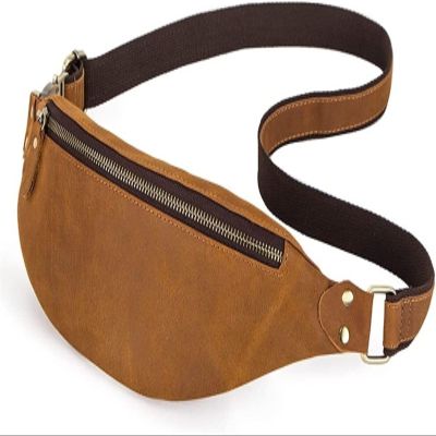TATSEN Leather Waist Packs Large Capacity Fanny Pack Casual Chest Bag for Man Multifunction Belt Bag Personalized (Color : E, Size : As Shown)