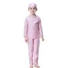 Girls Long Sleeve Swimsuit Full Cover Rash Guard Sets UPF50+ Burkini Hijab Islamic Swimwear Girls Muslim Swimsuit UV Sun Protection Tankini Sets Top Shirt + Pants Beachwear Pink d 18-24 Months view 1