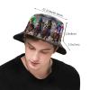 Funny Horse Bucket Hat for Women Men Packable Summer Travel Sun Beach Fishing Cap Outdoor Cap view 3