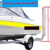 Boat Trailer Guide-ons-60", 2*316L stainless steel Trailer Post Guide on, 2*UPVC tube trailer guide bars, mounting hardware included , for boats, kayaks, canoes, fishing boats, ski boats and more view 2