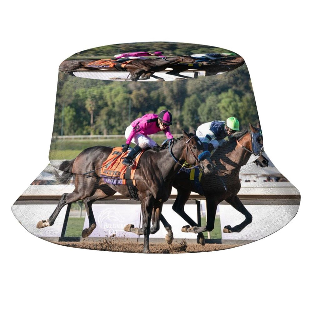 Funny Horse Bucket Hat for Men Women Packable Animal Printed Sun Hats Fisherman Outdoor Summer Travel Hiking Beach Caps
