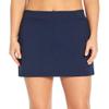 Balance Collection Womens Emily Woven Snap Pocket Skort, Navy Blazer, Small view 1