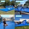 awesmflate 33FT/L Inflatable Pool Volleyball Net Pool Volleyball Set Beach Games for Adults and Family Party Yard Giant Summer Games view 4