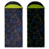 AceCamp 3 Seaons Sleeping Bags for Kids Boys and Girls, Lightweigth Glowing in The Dark, Perfect for Slumber Parties, Camping and Travel (3 Seasons, Kids, Temp 10-15) view 1