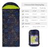 AceCamp 3 Seaons Sleeping Bags for Kids Boys and Girls, Lightweigth Glowing in The Dark, Perfect for Slumber Parties, Camping and Travel (3 Seasons, Kids, Temp 10-15) view 4