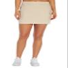 Balance Collection Womens Emily Woven Snap Pocket Skort, Pumice Stone view 1