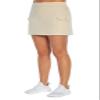 Balance Collection Womens Emily Woven Snap Pocket Skort, Pumice Stone view 3