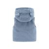 Toddler Winter Coat Vest Solid Kids Windproof Outdoor Toddler Hooded Boys Coat Girls Baby Boys (Blue, 2-3 Years) view 2