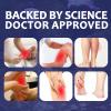 fenglaoda 8 Pairs Compression Socks for Men & Women 20-30 mmHg Knee High Nurse Pregnant Running Medical and Travel Athletic(S/M,Multi02) view 4