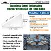 camping moon Corner Extension for Field Rack 4pcs Set Stainless Steel Embossing T-2306-4P view 2