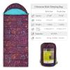 AceCamp 3 Seaons Sleeping Bags for Kids Boys and Girls, Glowing in The Dark, Lightweight, Perfect for Slumber Parties, Camping and Travel (3 Seasons, Kids, Temp 10-15) view 4