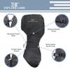 Explore Land Fade Resistant Full Outboard Motor Cover - Waterproof Upgraded Strong 600D Heavy Duty Boat Engine Covers Fit for Motor 60-100 HP, Black view 4