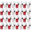 BESPORTBLE 1set Cycle Reflector Reflectors for Front Rear Bike Safety Easy Installation Reflective Warning Lights for Mountain and Road High Brightness Cycle Accessories