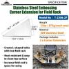 camping moon Corner Extension for Field Rack 2pcs Set Stainless Steel Embossing T-2306-2P view 2