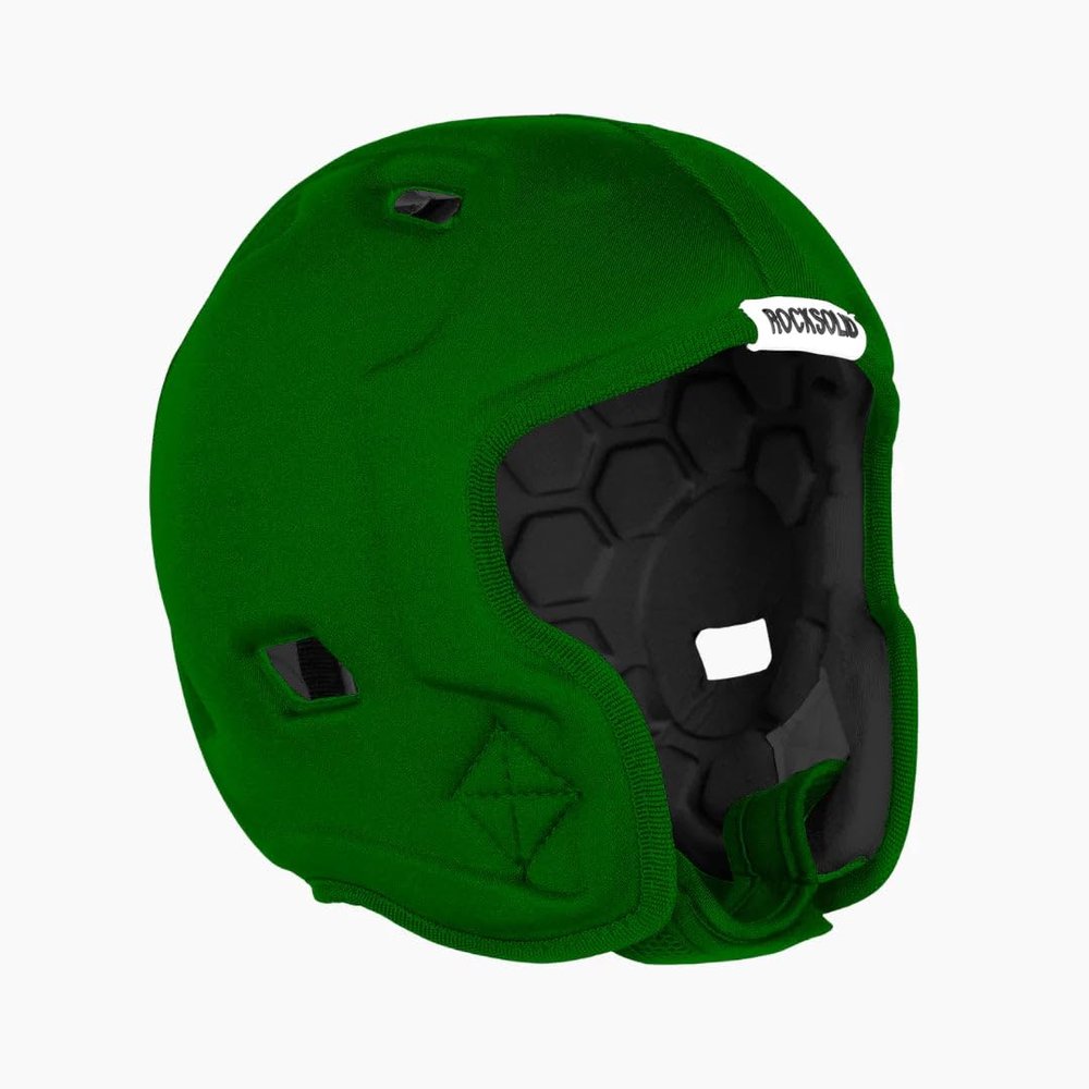 RS2 Soft Shell Head Gear - Green (Medium)