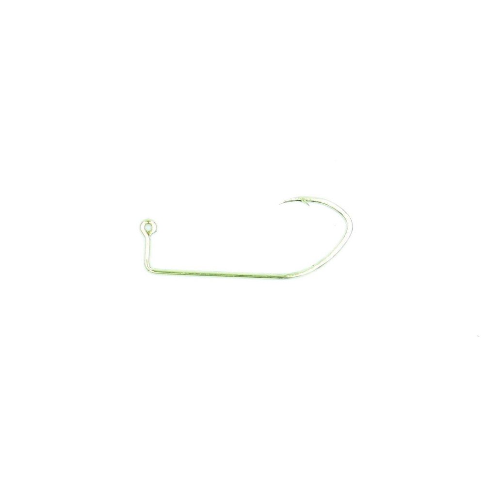 100 - Eagle Claw 500G Gold Pro V Lil Nasty Sickle Style Jig Hooks for Molds 2