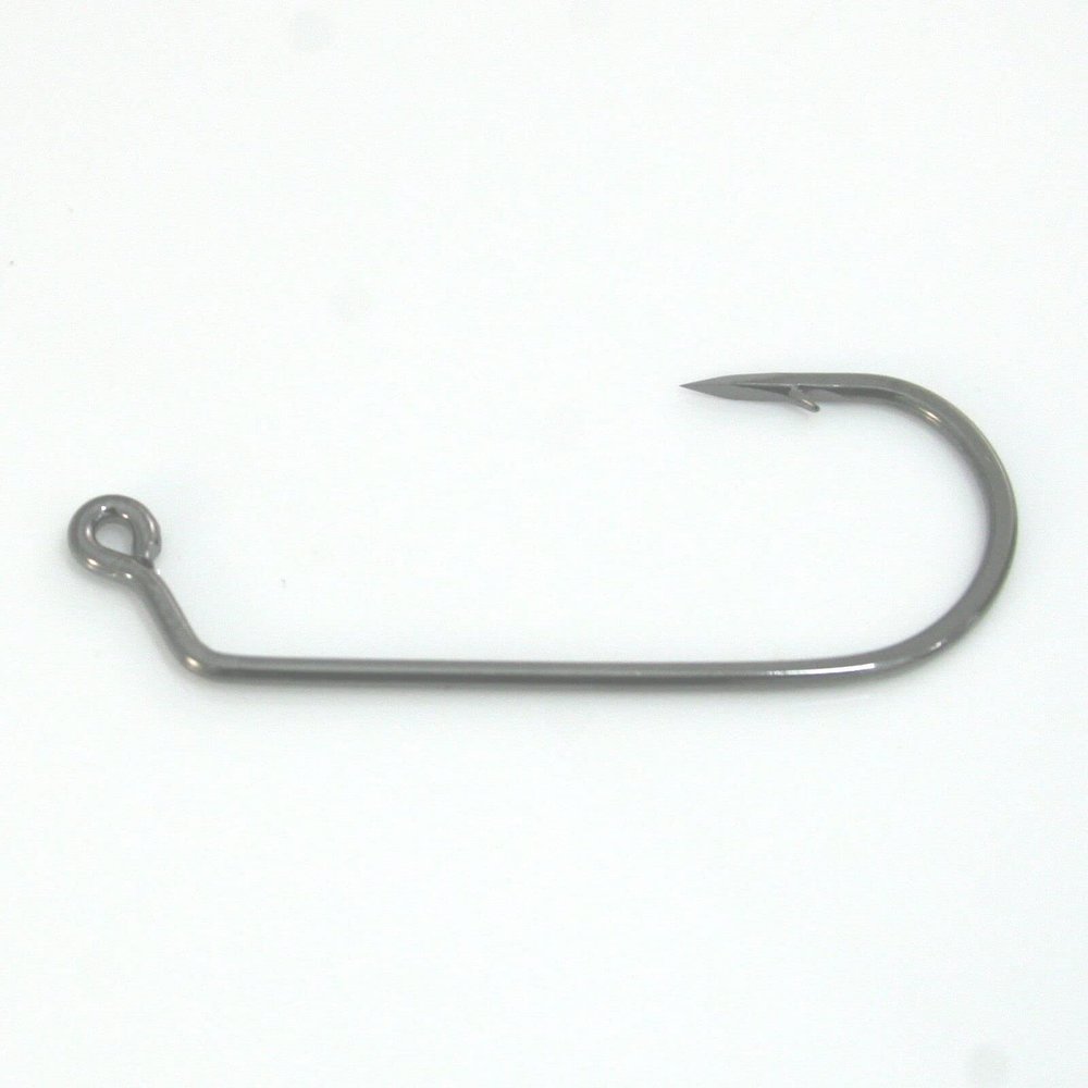 Trokar TK800 Platinum Black Jig Hooks Fishing 100 Pack 3/0