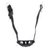 VOSAREA Universal Hard Hat Chin Strap Helmet Chin Strap with Black Elastic Strap and Chin Cup for General Headwear Protection (Black) view 1