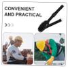 VOSAREA Universal Hard Hat Chin Strap Helmet Chin Strap with Black Elastic Strap and Chin Cup for General Headwear Protection (Black) view 3