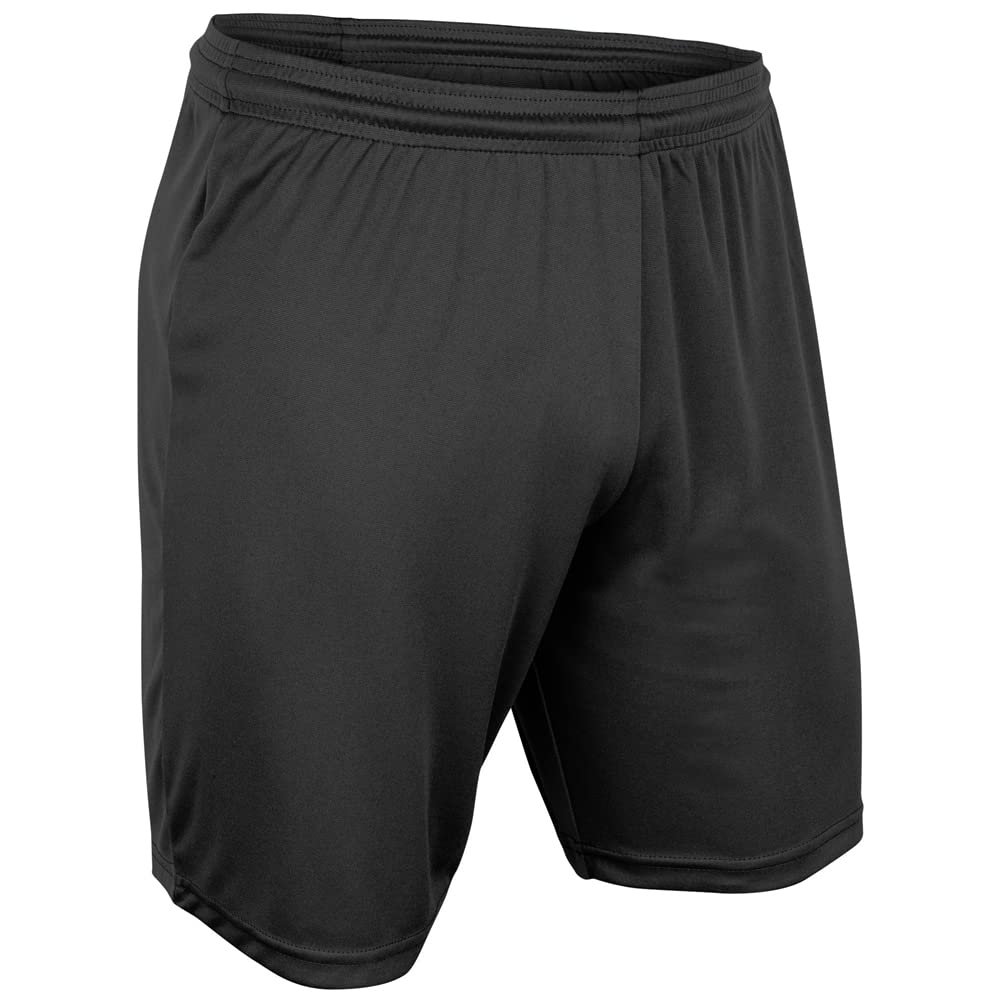 Champro Vision Athletic Shorts, Boys' Medium, Black