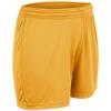 Champro Vision Athletic Shorts, Girls' Medium, Gold view 1