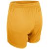 Champro Vision Athletic Shorts, Girls' Medium, Gold view 2
