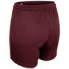 Champro Vision Athletic Shorts, Girls' Large, Maroon view 2